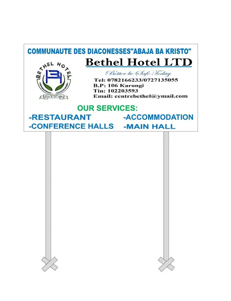 Don duciel sign post mockup design
