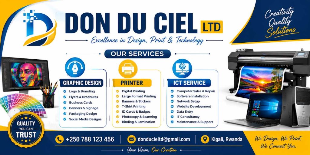 DON DU CIEL ART SERVICE AND TECH